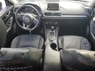 2014 Mazda 3 S Touring with VIN JM1BM1L33E1133538, listed as a Copart auction lot 89395995 with 114,435 mi miles and Salvage Title. Bid and sale history available at DreamBid. Image 8.