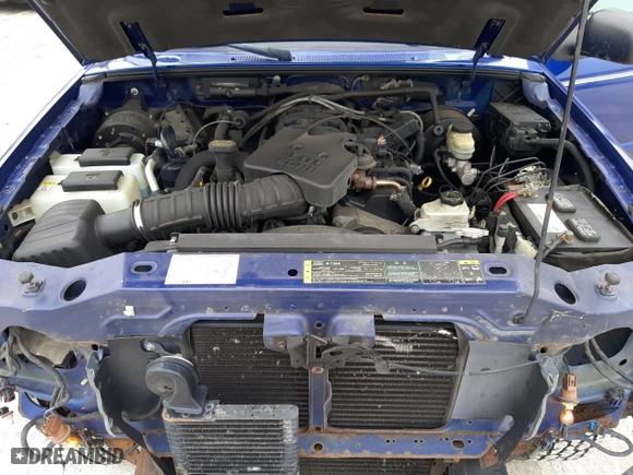 2004 Ford Ranger XL Fleet with VIN 1FTYR15E14PB33057, listed as a Copart auction lot 43638715 with 77,278 mi miles and Salvage Title. Bid and sale history available at carsss.com. Image 11.