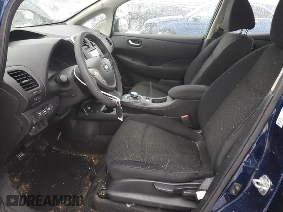 2016 Nissan LEAF S with VIN 1N4AZ0CP8GC304730, listed as a Copart auction lot 68542692 with 29,435 mi miles. Bid and sale history available at carsss.com. Image 7.