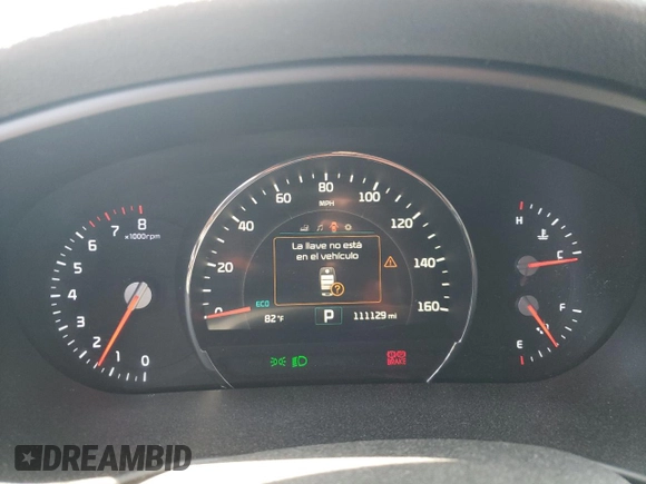 2017 Kia Sorento EX with VIN 5XYPHDA5XHG206988, listed as a Copart auction lot 58058385 with 111,129 mi miles and Clean title. Bid and sale history available at DreamBid. Image 9.