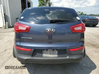 2013 Kia Sportage LX with VIN KNDPB3A21D7382465, listed as a Copart auction lot 64368445 with 125,776 mi miles and Clean title. Bid and sale history available at DreamBid. Image 6.