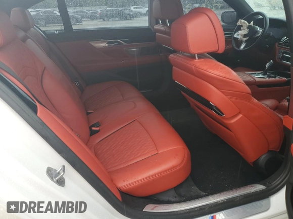 2020 BMW 7 Series 750i xDrive with VIN WBA7U2C01LGJ59144, listed as a Copart auction lot 58518693 with 71,119 mi miles. Bid and sale history available at carsss.com. Image 6.