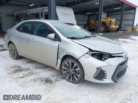 2019 Toyota Corolla L z VIN 5YFBURHE7KP928799, wystawiony jako IAAI lot #41232273 z przebiegiem 130 733 mil mil oraz . Historia ofert i sprzedaży dostępna na DreamBid. Obrazek 1.