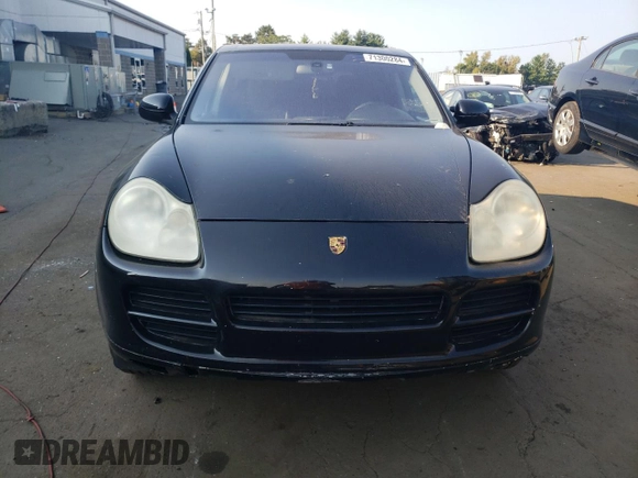2005 Porsche Cayenne with VIN WP1AA29P55LA22920, listed as a Copart auction lot 71300284 with 0 mi miles and Salvage Title. Bid and sale history available at carsss.com. Image 5.