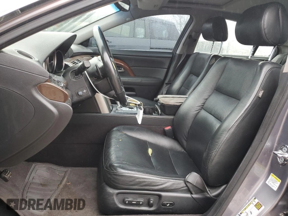 2005 Acura RL with VIN JH4KB16505C012472, listed as a Copart auction lot 84663124 with 129,342 mi miles and Clean Title. Bid and sale history available at carsss.com. Image 7.