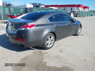 2009 Acura TL Tech with VIN 19UUA86539A018999, listed as a IAAI auction lot 41596314 with 145,302 mi miles. Bid and sale history available at carsss.com. Image 4.
