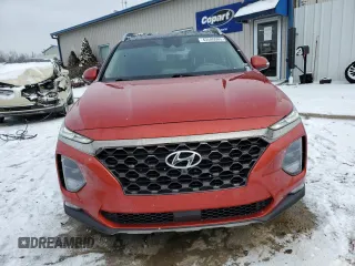 2019 Hyundai Santa Fe Limited with VIN 5NMS5CADXKH066099, listed as a Copart auction lot 43580965 with 80,414 mi miles and Salvage Title. Bid and sale history available at carsss.com. Image 5.