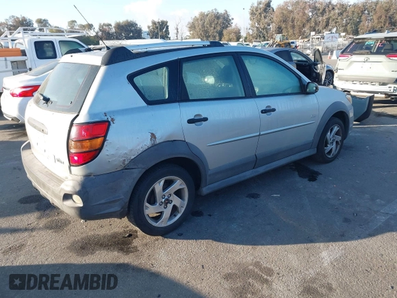 2004 Pontiac Vibe with VIN 5Y2SL62854Z461234, listed as a IAAI auction lot 41499247 with 167,380 mi miles and . Bid and sale history available at DreamBid. Image 4.