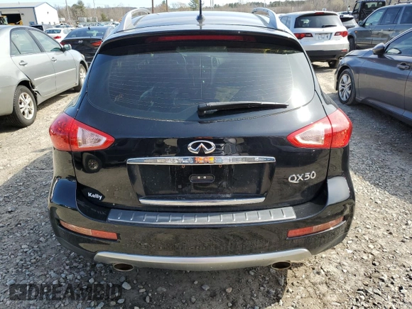 2017 Infiniti QX50 with VIN JN1BJ0RRXHM407936, listed as a Copart auction lot 46145063 with 41,415 mi miles. Bid and sale history available at carsss.com. Image 6.