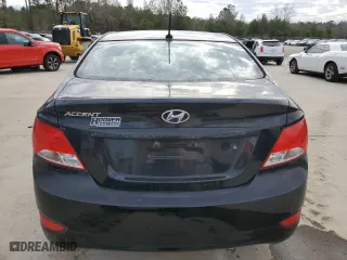 2016 Hyundai Accent SE with VIN KMHCT4AE0GU092358, listed as a Copart auction lot 43359565 with 130,754 mi miles and Salvage Title. Bid and sale history available at carsss.com. Image 6.