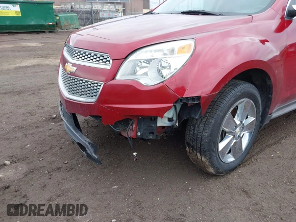 2015 Chevrolet Equinox LT with VIN 2GNALCEK6F6250020, listed as a IAAI auction lot 41853161 with 124,912 mi miles. Bid and sale history available at carsss.com. Image 6.