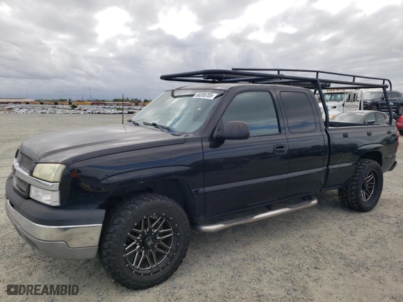 2004 Chevrolet Silverado 1500 with VIN 2GCEC19V441130360, listed as a Copart auction lot 50205705 with 167,625 mi miles and Salvage Title. Bid and sale history available at carsss.com. Image 1.