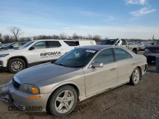 2001 Lincoln LS with VIN 1LNHM86SX1Y708320, listed as a Copart auction lot 84887634 with 178,229 mi miles and Salvage Title. Bid and sale history available at carsss.com. Image 1.