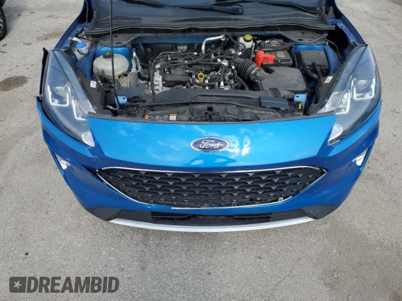 2021 Ford Escape SEL with VIN 1FMCU9H63MUA70536, listed as a Copart auction lot 59967975 with 79,389 mi miles and Salvage title. Bid and sale history available at DreamBid. Image 12.