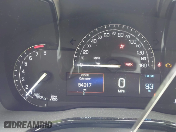 2019 Cadillac XT5 Premium Luxury AWD with VIN 1GYKNFRS6KZ245024, listed as a IAAI auction lot 42490970 with 54,917 mi miles and . Bid and sale history available at DreamBid. Image 16.