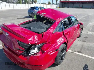 2018 Honda Accord Sedan Sport 1.5T with VIN 1HGCV1F3XJA177691, listed as a IAAI auction lot 41948923 with 1 mi miles. Bid and sale history available at carsss.com. Image 6.