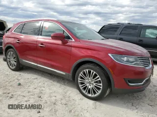 2016 Lincoln MKX Reserve with VIN 2LMTJ6LR9GBL51411, listed as a Copart auction lot 89399635 with 26,018 mi miles and Clean Title. Bid and sale history available at DreamBid. Image 4.