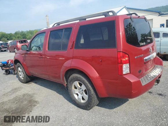 2010 Nissan Pathfinder SE with VIN 5N1AR1NB3AC623361, listed as a Copart auction lot 59786565 with 190,695 mi miles and Salvage title. Bid and sale history available at DreamBid. Image 2.