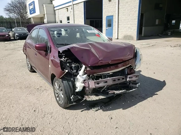 2019 Mitsubishi Mirage G4 ES with VIN ML32F3FJ8KHF16321, listed as a Copart auction lot 46906585 with 50,958 mi miles and Salvage Title. Bid and sale history available at carsss.com. Image 10.