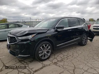 2023 Acura MDX w/Technology Package with VIN 5J8YE1H43PL029049, listed as a Copart auction lot 71805523 with 11,182 mi miles. Bid and sale history available at carsss.com. Image 1.