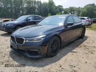 2016 BMW 7 Series 750i xDrive with VIN WBA7F2C53GG419376, listed as a Copart auction lot 60835915 with 167,519 mi miles and Clean title. Bid and sale history available at DreamBid. Image 1.
