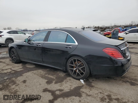 2014 Mercedes-Benz S S 550 with VIN WDDUG8CBXEA057824, listed as a Copart auction lot 44979535 with Not Provided miles and Salvage Title. Bid and sale history available at carsss.com. Image 2.