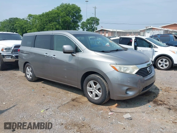 2011 Nissan Quest SL z VIN JN8AE2KP0B9009537, wystawiony jako IAAI lot #42431338 z przebiegiem 162 396 mil mil oraz . Historia ofert i sprzedaży dostępna na DreamBid. Obrazek 1.