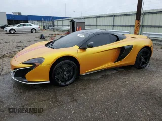 2015 McLaren 650S z VIN SBM11FAA0FW004199, wystawiony jako Copart lot #51758804 z przebiegiem 65 073 mil mil oraz Szkody całkowita. Historia ofert i sprzedaży dostępna na DreamBid. Obrazek 1.