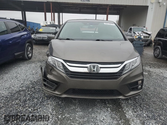 2019 Honda Odyssey EX-L with VIN 5FNRL6H74KB099395, listed as a Copart auction lot 42219415 with 113,177 mi miles and Non Repairable. Bid and sale history available at DreamBid. Image 5.