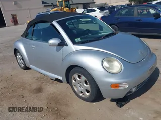 2003 Volkswagen Beetle GLS with VIN 3VWCK21Y43M309489, listed as a IAAI auction lot 42639227 with 159,986 mi miles and . Bid and sale history available at DreamBid. Image 1.