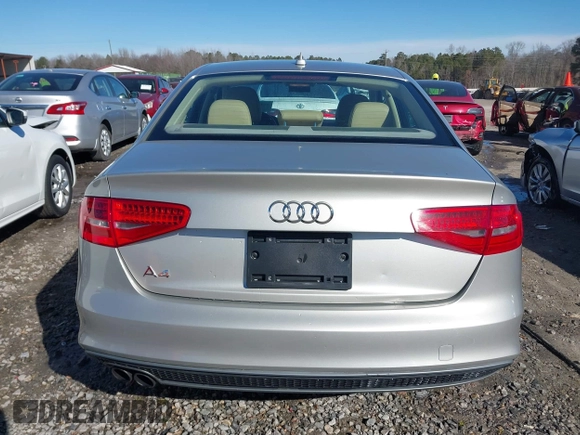 2014 Audi A4 Premium with VIN WAUAFAFL2EN001197, listed as a IAAI auction lot 41418683 with 111,691 mi miles. Bid and sale history available at carsss.com. Image 16.