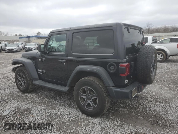 2018 Jeep Wrangler Sport with VIN 1C4GJXAN6JW210776, listed as a Copart auction lot 88348145 with 25,791 mi miles and Salvage title. Bid and sale history available at DreamBid. Image 2.
