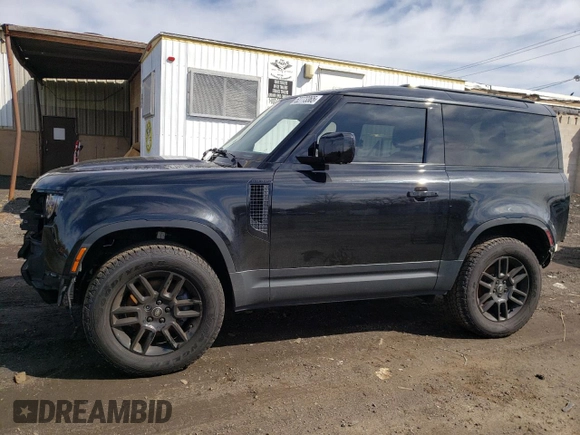 2023 Land Rover Defender S with VIN SALEJ6EX0P2173858, listed as a Copart auction lot 52773365 with 30,768 mi miles and Salvage title. Bid and sale history available at DreamBid. Image 1.