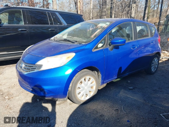 2015 Nissan Note S with VIN 3N1CE2CP3FL398208, listed as a IAAI auction lot 41222201 with 80,281 mi miles and . Bid and sale history available at DreamBid. Image 2.