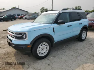 2024 Ford Bronco Sport Heritage with VIN 3FMCR9G68RRF41498, listed as a Copart auction lot 58862245 with 13,154 mi miles and Salvage title. Bid and sale history available at DreamBid. Image 1.