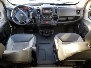 2021 Ram ProMaster Cargo with VIN 3C6LRVVG8ME547222, listed as a Copart auction lot 51192625 with 81,295 mi miles and Salvage Title. Bid and sale history available at carsss.com. Image 8.