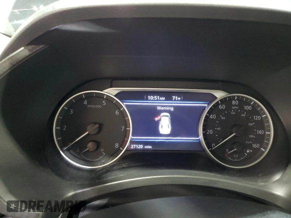 2024 Nissan Sentra SV with VIN 3N1AB8CV7RY348310, listed as a Copart auction lot 61210525 with 27,120 mi miles and Non repairable. Bid and sale history available at DreamBid. Image 9.