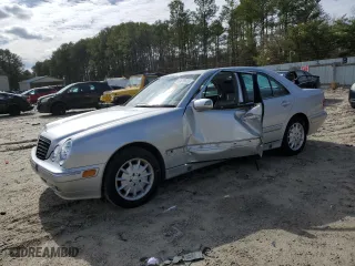 2001 Mercedes-Benz E-Class with VIN WDBJF65J71B310514, listed as a Copart auction lot 47876655 with 188,013 mi miles and Salvage Title. Bid and sale history available at carsss.com. Image 1.