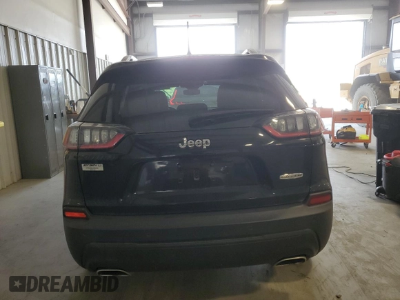 2021 Jeep Cherokee Latitude Lux with VIN 1C4PJLMN0MD150479, listed as a Copart auction lot 57290033 with 21,870 mi miles. Bid and sale history available at carsss.com. Image 6.