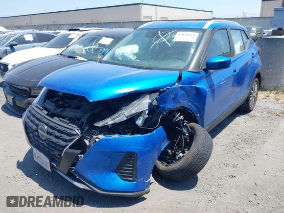 2023 Nissan Kicks SV with VIN 3N1CP5CV9PL553453, listed as a IAAI auction lot 42185119 with 20,677 mi miles and . Bid and sale history available at DreamBid. Image 23.