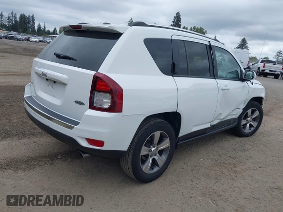 2017 Jeep Compass High Altitude with VIN 1C4NJDEB7HD178187, listed as a IAAI auction lot 42262793 with 144,505 mi miles and . Bid and sale history available at DreamBid. Image 4.