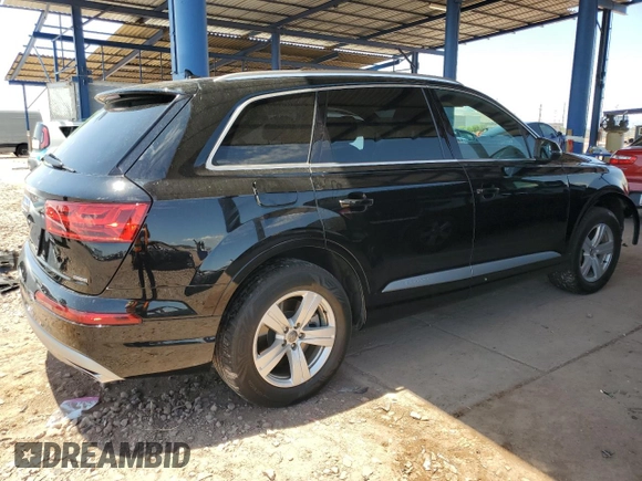 2019 Audi Q7 Premium Plus with VIN WA1LHAF74KD038661, listed as a Copart auction lot 63189585 with 60,668 mi miles and Salvage title. Bid and sale history available at DreamBid. Image 3.
