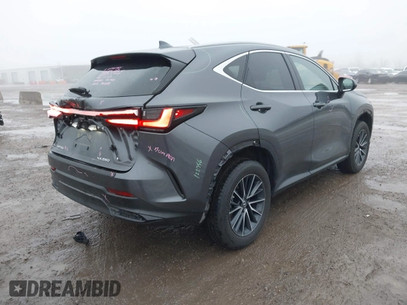 2023 Lexus NX with VIN 2T2GDCAZ3PC005691, listed as a IAAI auction lot 41466962 with 26,289 mi miles. Bid and sale history available at carsss.com. Image 4.