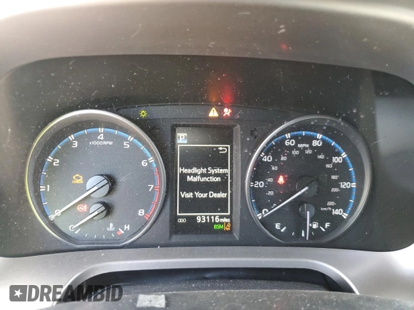 2018 Toyota RAV4 XLE with VIN JTMWFREV9JD131259, listed as a Copart auction lot 64748645 with 93,116 mi miles and Salvage title. Bid and sale history available at DreamBid. Image 9.