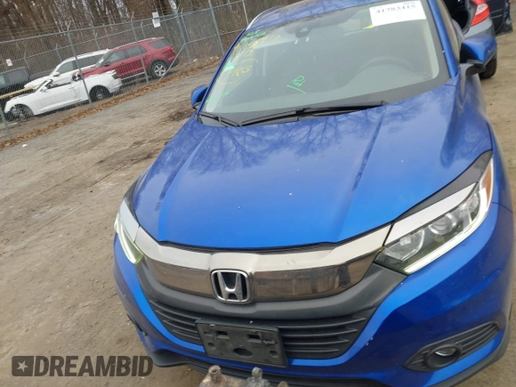 2021 Honda HR-V EX with VIN 3CZRU6H54MM718761, listed as a IAAI auction lot 41783415 with 93,899 mi miles. Bid and sale history available at carsss.com. Image 13.