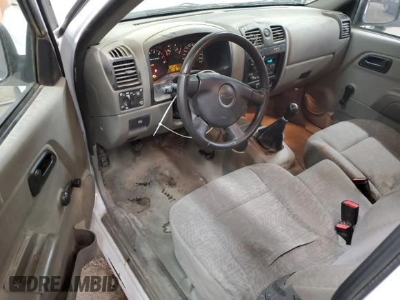 2006 Chevrolet Colorado Work Truck z VIN 1GCCS148268238603, wystawiony jako Copart lot #41386645 z przebiegiem 150 781 mil mil oraz Szkoda całkowita • Salvage title. Historia ofert i sprzedaży dostępna na DreamBid. Obrazek 8.