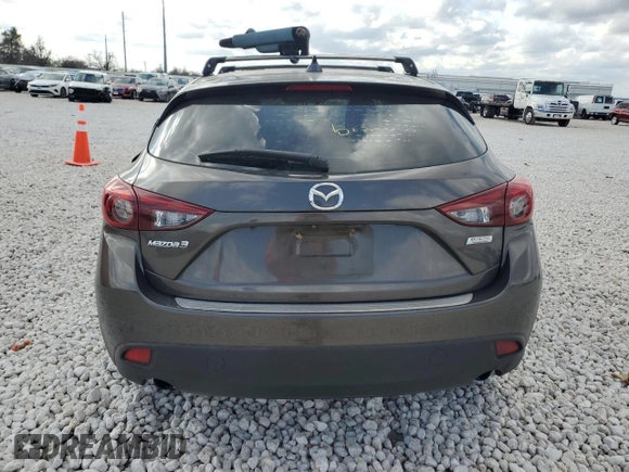2015 Mazda 3 S Grand Touring with VIN JM1BM1M30F1267553, listed as a Copart auction lot 83709274 with Not Provided miles and Salvage Title. Bid and sale history available at DreamBid. Image 6.