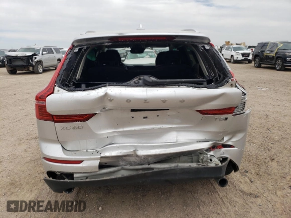2019 Volvo XC60 Momentum with VIN LYV102RK8KB177051, listed as a Copart auction lot 53541725 with 102,104 mi miles and Salvage title. Bid and sale history available at DreamBid. Image 6.