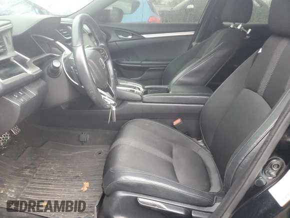 2019 Honda Civic Sport with VIN 2HGFC2F83KH550562, listed as a Copart auction lot 43121715 with 83,035 mi miles and Salvage title. Bid and sale history available at DreamBid. Image 7.