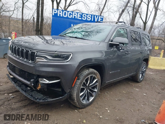 2022 Jeep Wagoneer Series III with VIN 1C4SJVDT8NS151011, listed as a IAAI auction lot 41504604 with 54,212 mi miles and . Bid and sale history available at DreamBid. Image 17.